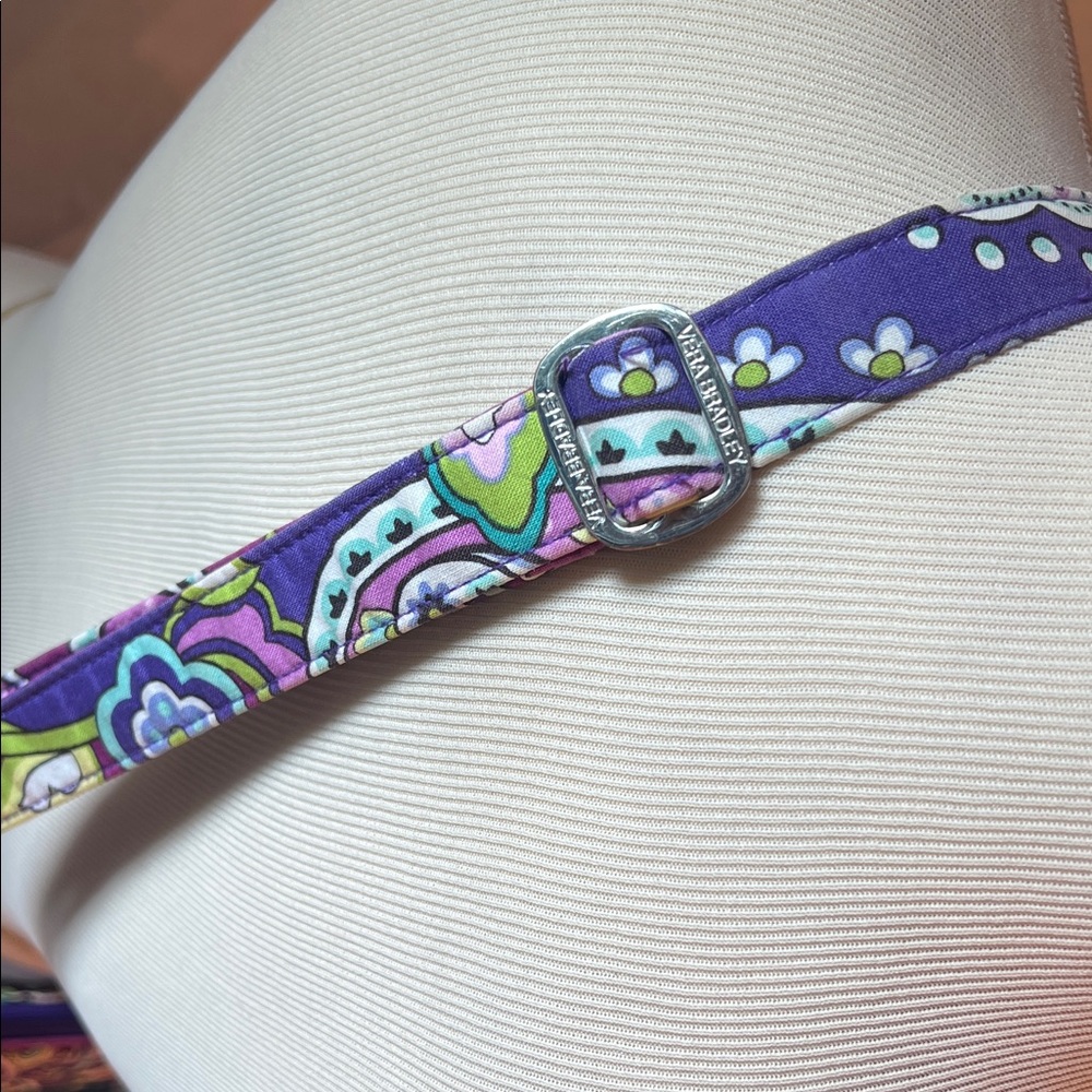 Vera Bradley Purple and Blue Laptop Bag - Picture 5 of 13